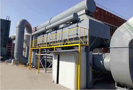 紹（shào）興某塔桅製造公司廢（fèi）氣處理