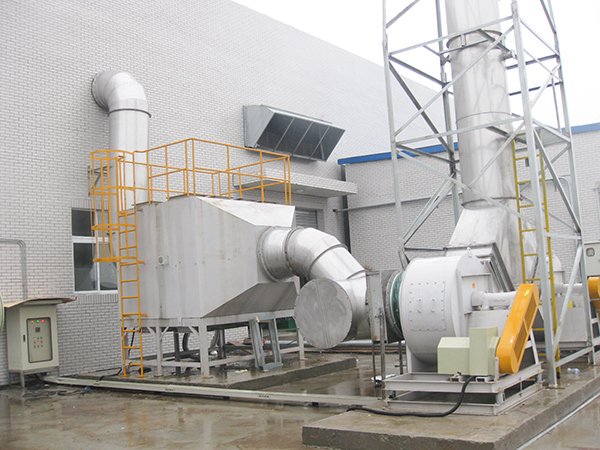 天津某新能源酸堿廢（fèi）氣處（chù）理案例